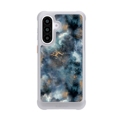 Samsung Galaxy A57 5G NIVOmax Smoky Marble Watercolor Navy