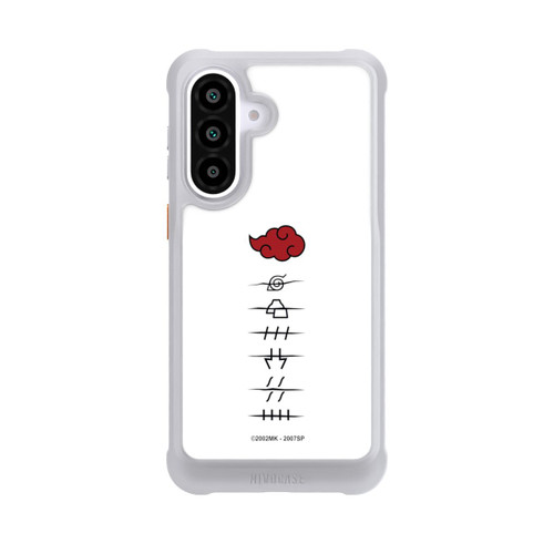 Samsung Galaxy A57 5G NIVOmax Akatsuki Mitgliedersymbole Weiß