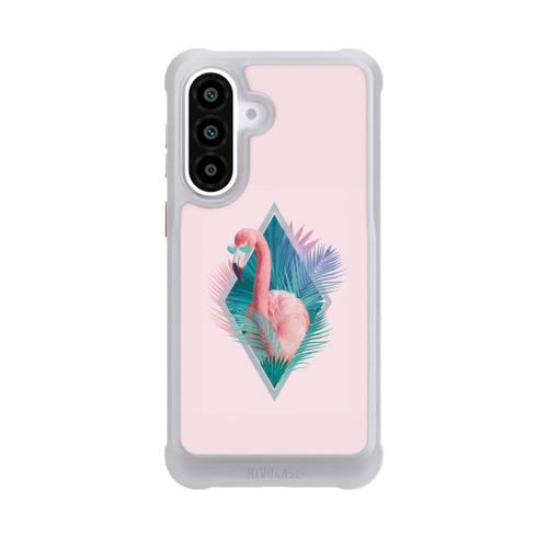 Samsung Galaxy A57 5G NIVOmax Tropische Pflanzen Flamingo