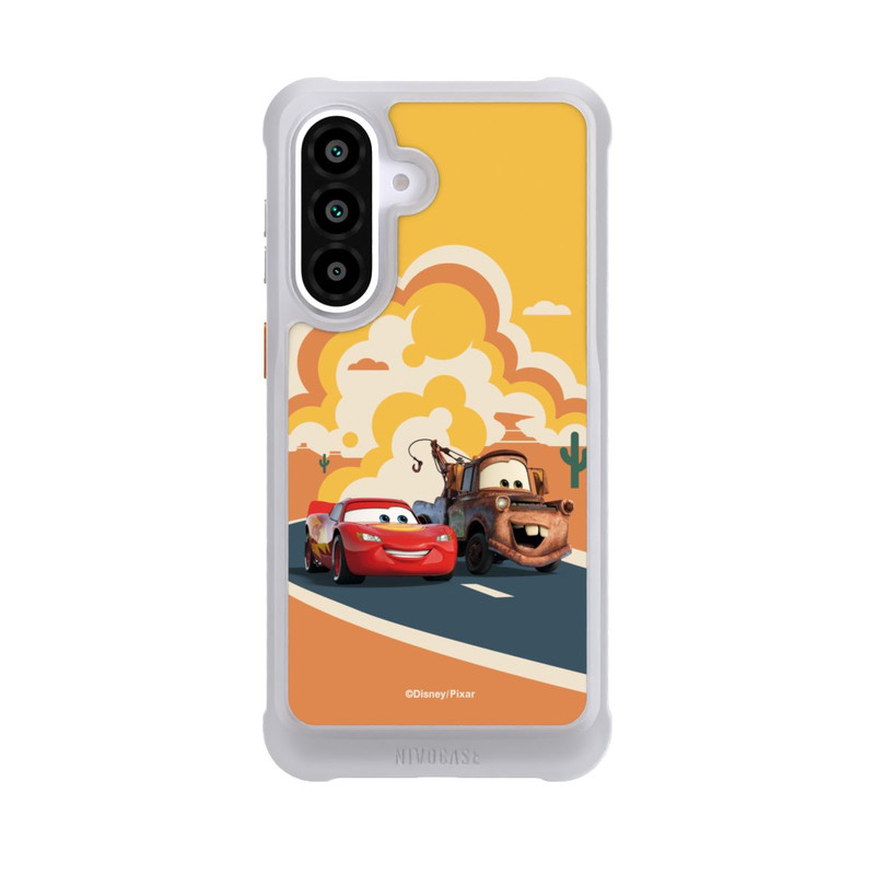 Galaxy A57 5G NIVOmax Disney Cars Lightning McQueen Und Hook on the Road