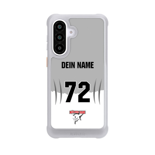 Samsung Galaxy A57 5G NIVOmax Kölner Haie Trikotmotiv Personalisierbar