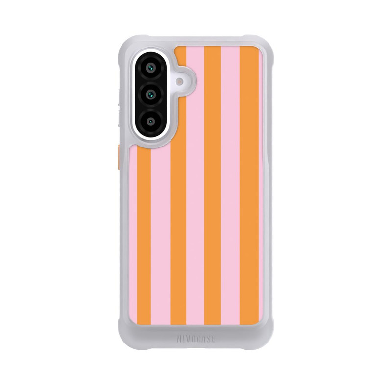 Galaxy A57 5G NIVOmax Orange Rosa Streifen