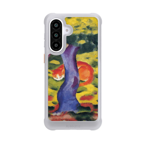 Samsung Galaxy A57 5G NIVOmax Cat Behind Tree by Franz Marc