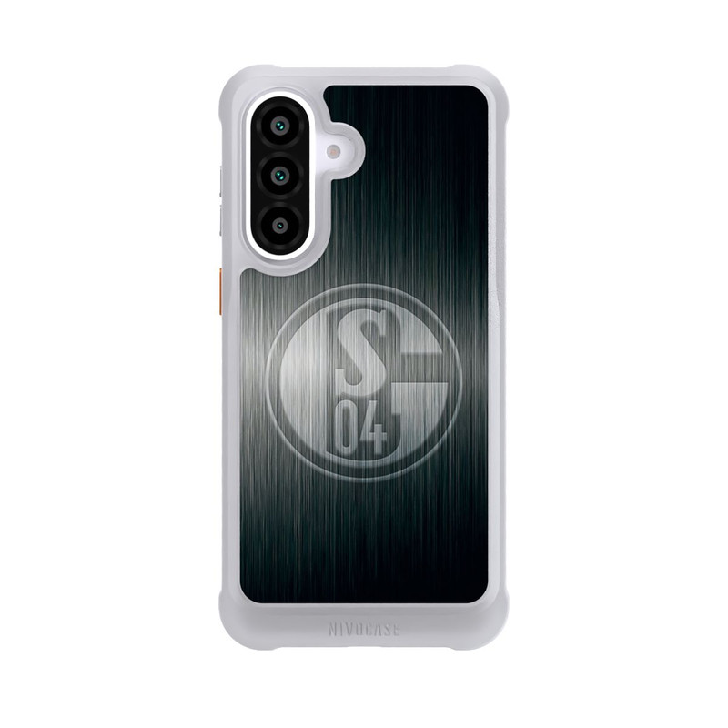 Galaxy A57 5G NIVOmax Schalke 04 Metall Look