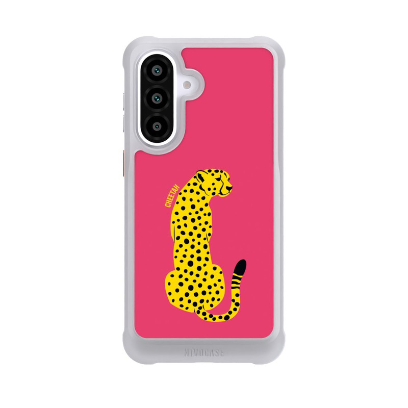 Galaxy A57 5G NIVOmax Colourful Yellow Cat