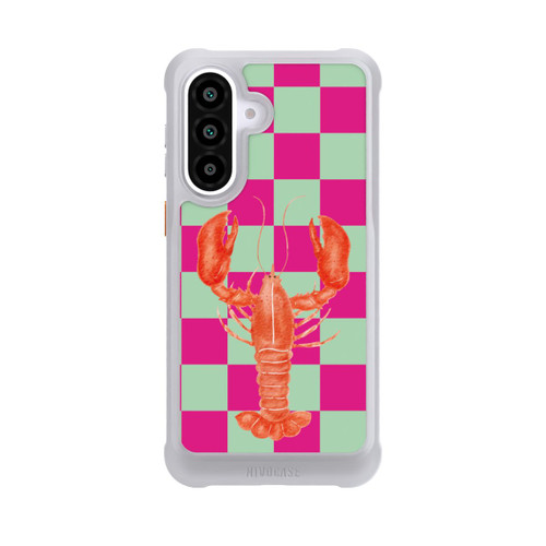 Samsung Galaxy A57 5G NIVOmax Pink Checkers Lobster