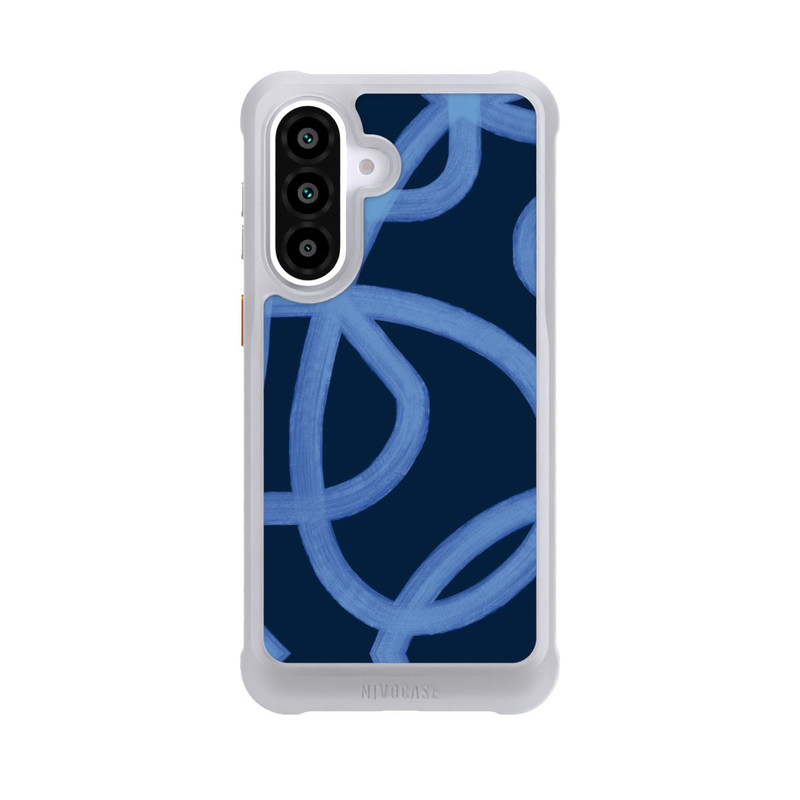 Galaxy A57 5G NIVOmax Laced Up Tones of Blue