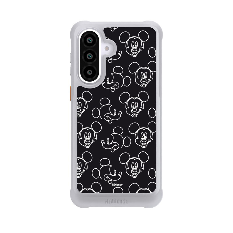 Galaxy A57 5G NIVOmax Disney Mickey Muster Schwarz