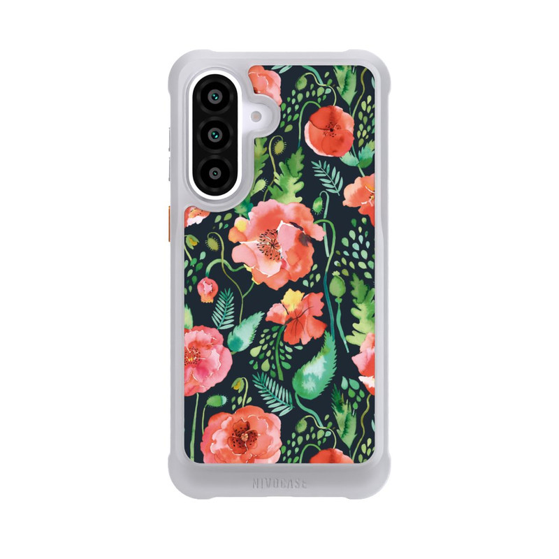 Galaxy A57 5G NIVOmax Poppies Dark Wilderness
