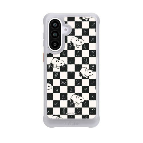 Samsung Galaxy A57 5G NIVOmax Snoopy Heads Checked Pattern