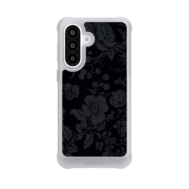 Galaxy A57 5G NIVOmax Fleur Foncée Look Vintage