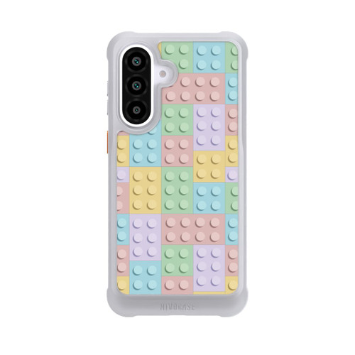 Samsung Galaxy A57 5G NIVOmax Buntes Blockmuster