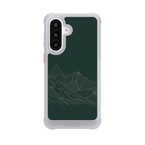 Samsung Galaxy A57 5G NIVOmax Berg Line Art Grün