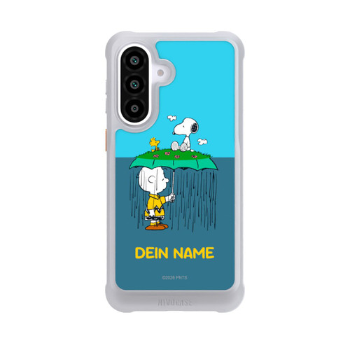 Samsung Galaxy A57 5G NIVOmax Charlie Brown Regen Personalisierbar