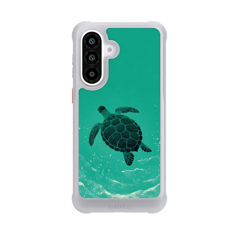 Galaxy A57 5G NIVOmax Turtle in the Ocean with AI
