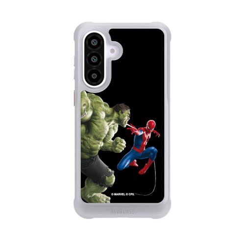 Samsung Galaxy A57 5G NIVOmax Spider-Man affronte Hulk
