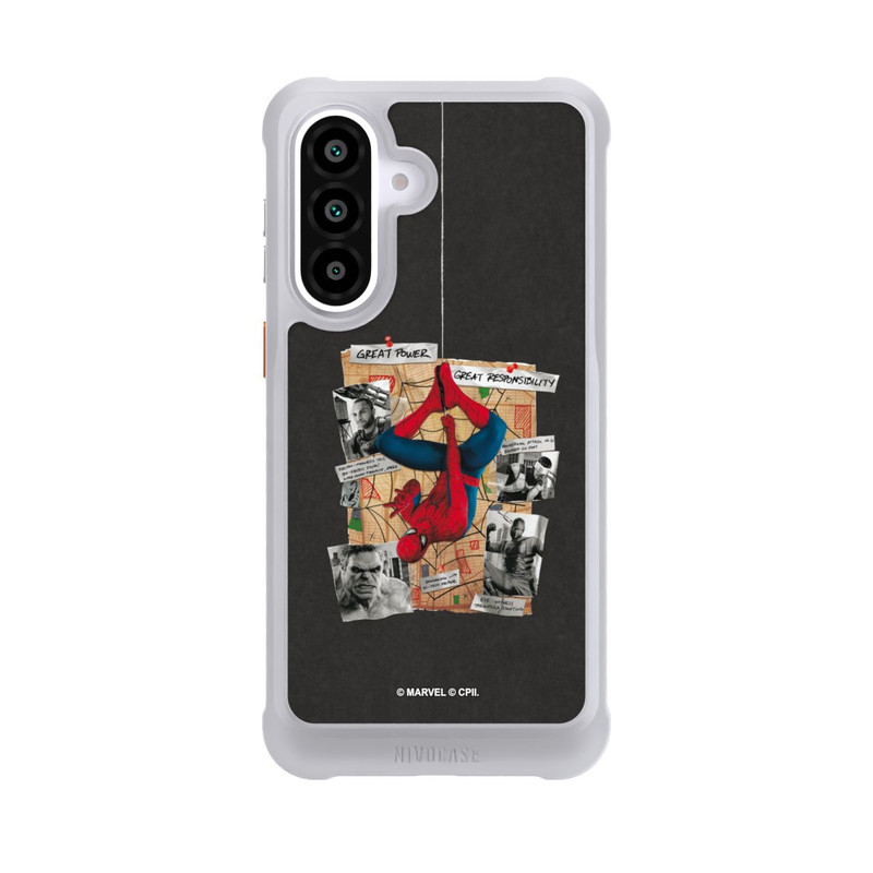 Galaxy A57 5G NIVOmax Spider-Man Tableau d'enquête