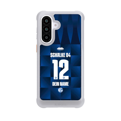 Samsung Galaxy A57 5G NIVOmax Schalke 04 Trikot Personalisierbar 26-27