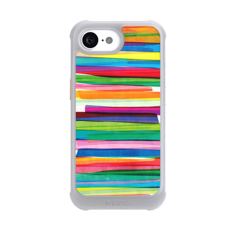 iPhone 17e NIVOmax Rayures Colorées 1