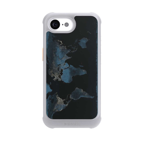 Apple iPhone 17e NIVOmax Carte du Monde Nuit