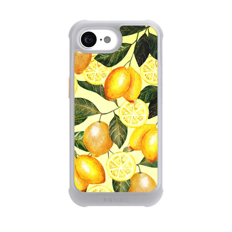 iPhone 17e NIVOmax Gelber Sommer mit Zitronen