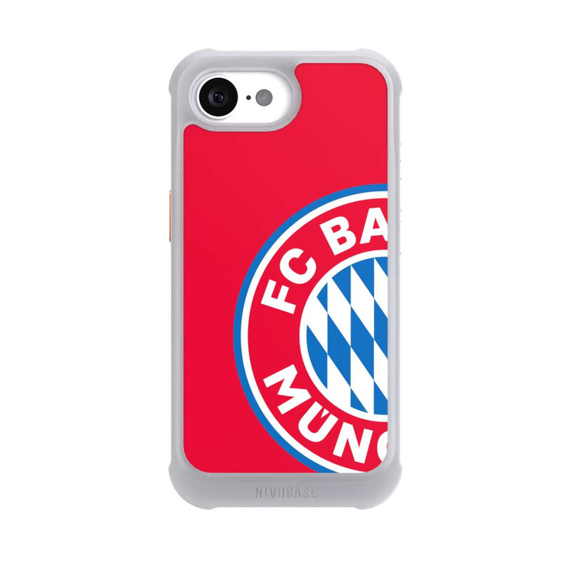 iPhone 17e NIVOmax Großes FCB Logo Rot