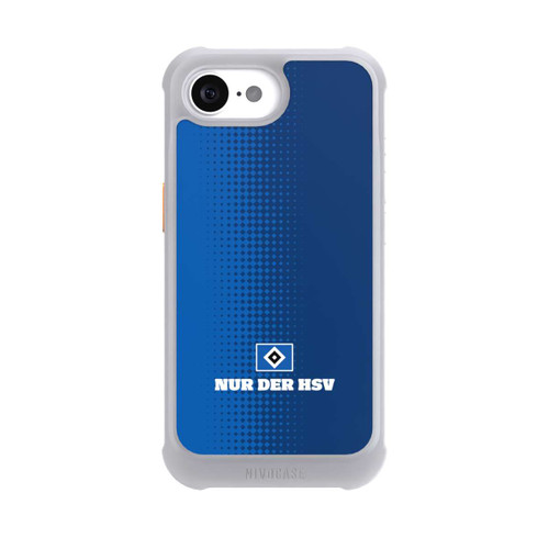 Apple iPhone 17e NIVOmax Nur der HSV - Rautenraster Blau