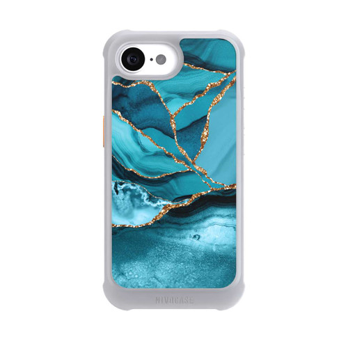 Apple iPhone 17e NIVOmax Eisblaue Marmor Landschaft