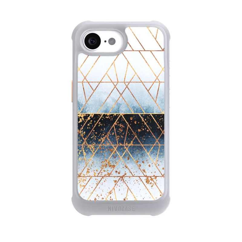 iPhone 17e NIVOmax Winter Blue Geo