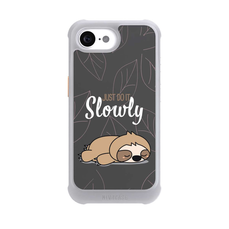 iPhone 17e NIVOmax Just Do It Slowly Sloth Grey