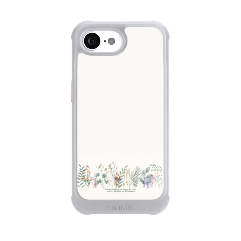 iPhone 17e NIVOmax Winnie Pooh et ses amis derrière l'eucalyptus