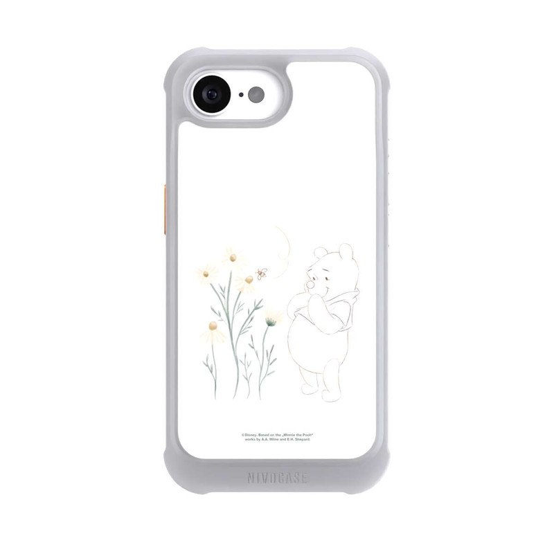 iPhone 17e NIVOmax Winnie Pooh regarde les marguerites