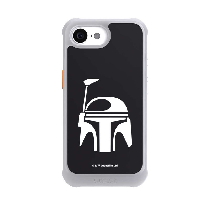 iPhone 17e NIVOmax Boba Fett Helm Schwarz