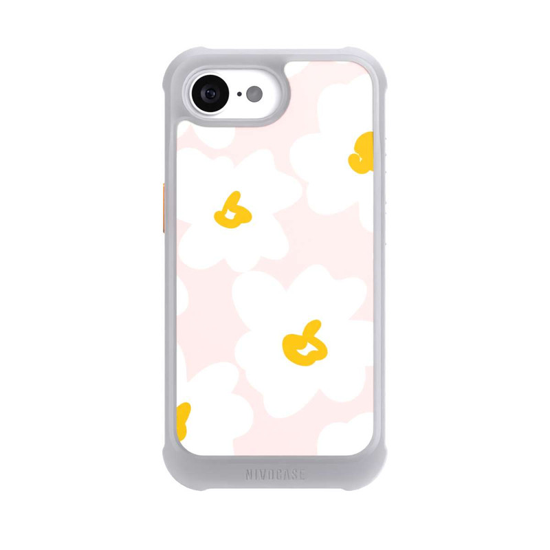 iPhone 17e NIVOmax Marguerites Rétro Pattern