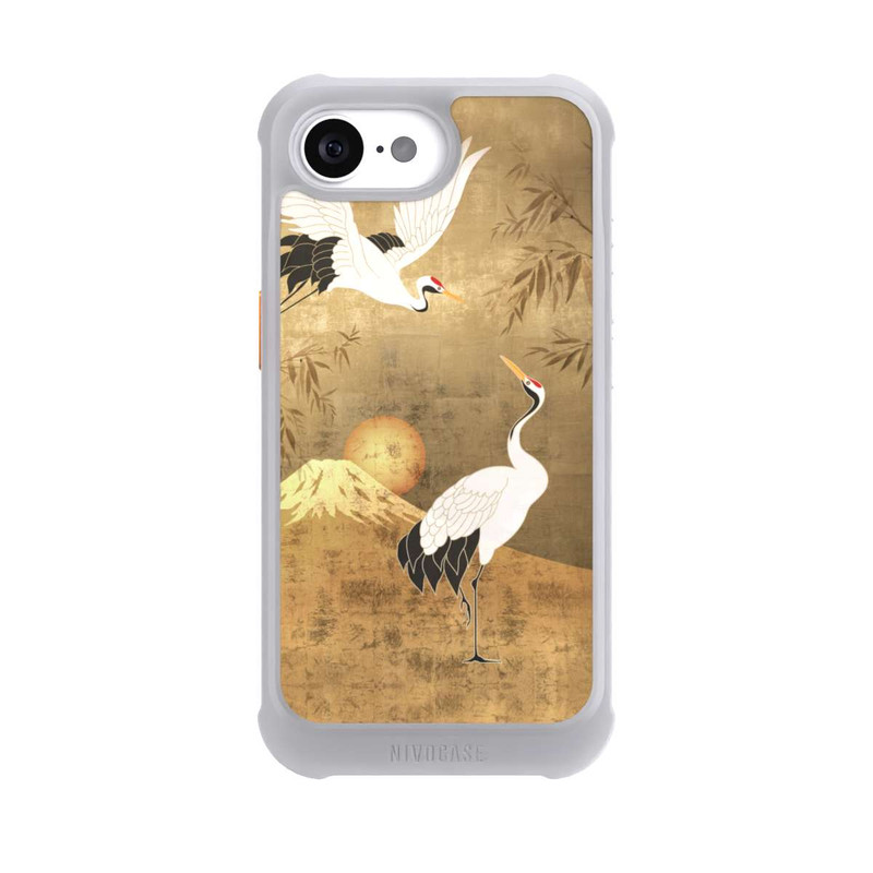 iPhone 17e NIVOmax Kraniche Gold Japan 1