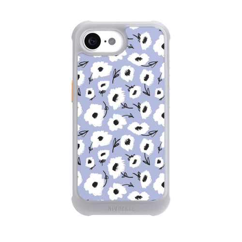Apple iPhone 17e NIVOmax Blumenmuster Lila