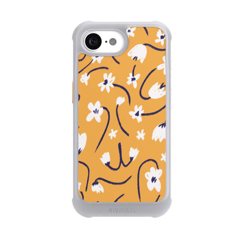 Apple iPhone 17e NIVOmax Kleine Blumen Muster Gelb