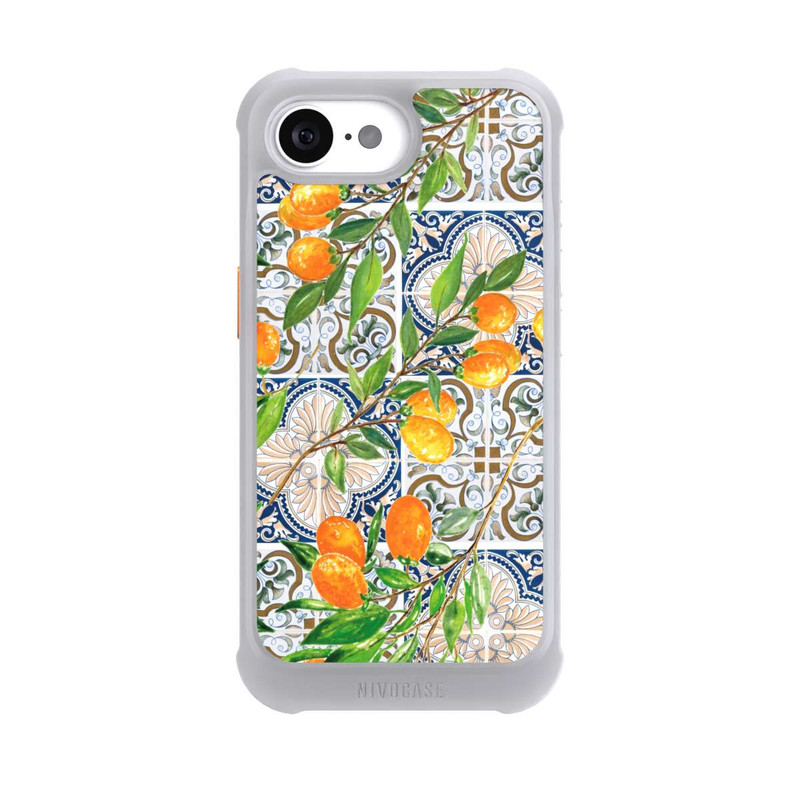 iPhone 17e NIVOmax Oranges Grecques Pattern