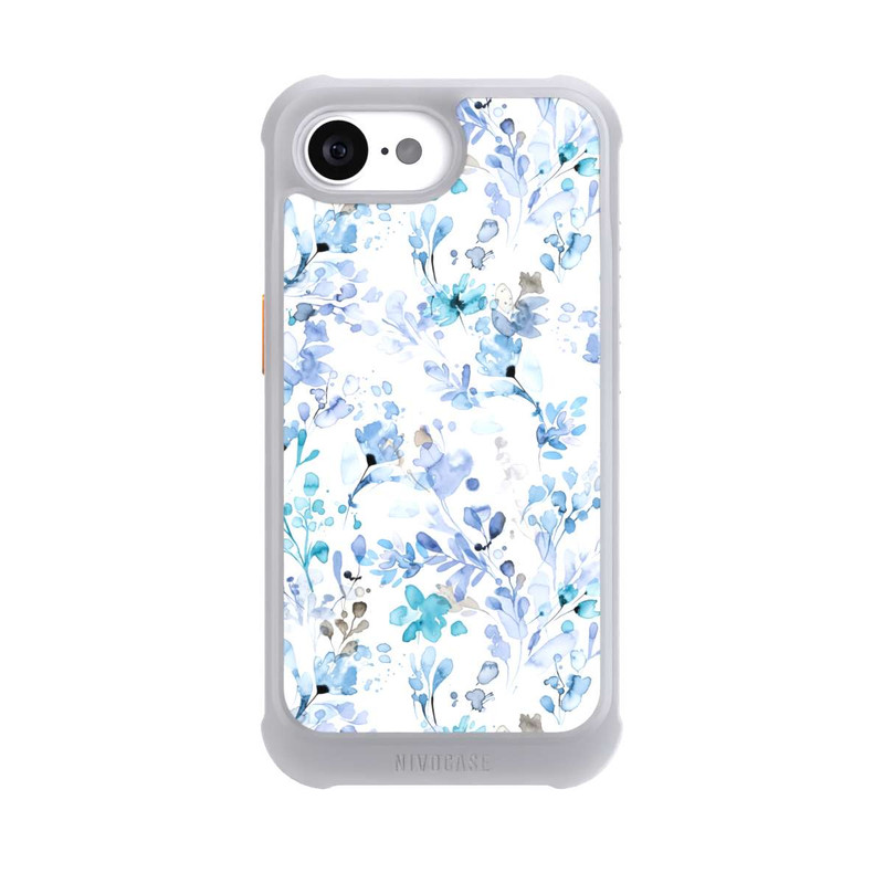 iPhone 17e NIVOmax Spring Weeds Blue