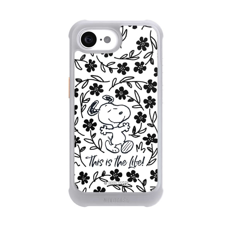 iPhone 17e NIVOmax Snoopy Black and White This Is The Life