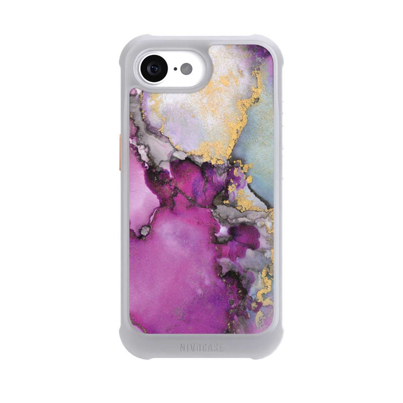 iPhone 17e NIVOmax Alcohol Ink Art Pink
