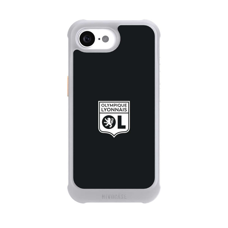 iPhone 17e NIVOmax OL Logo Schwarz und Weiß
