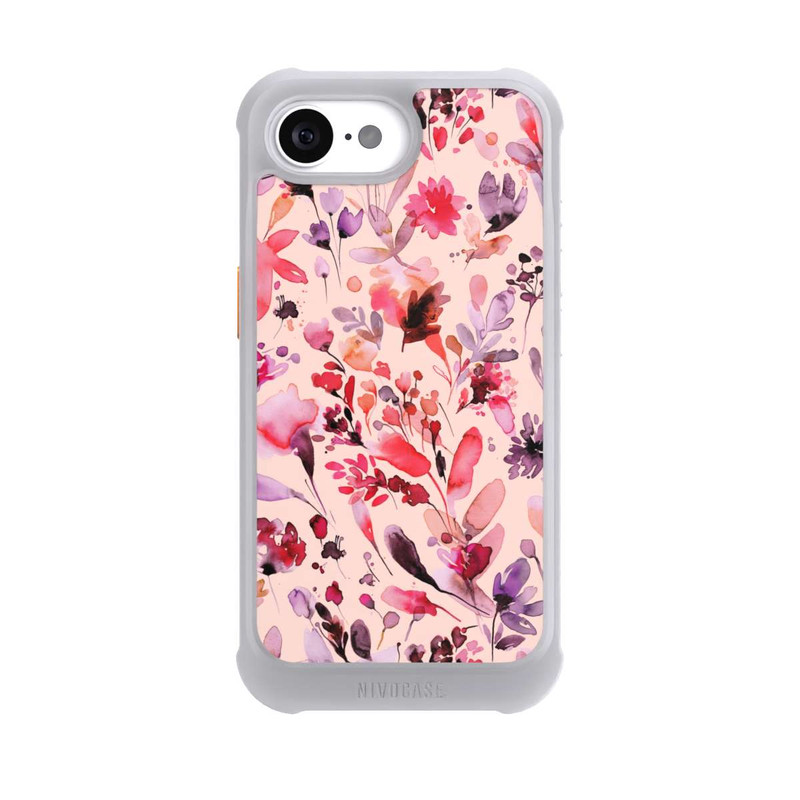 iPhone 17e NIVOmax Artsy Flowers Viva Magenta