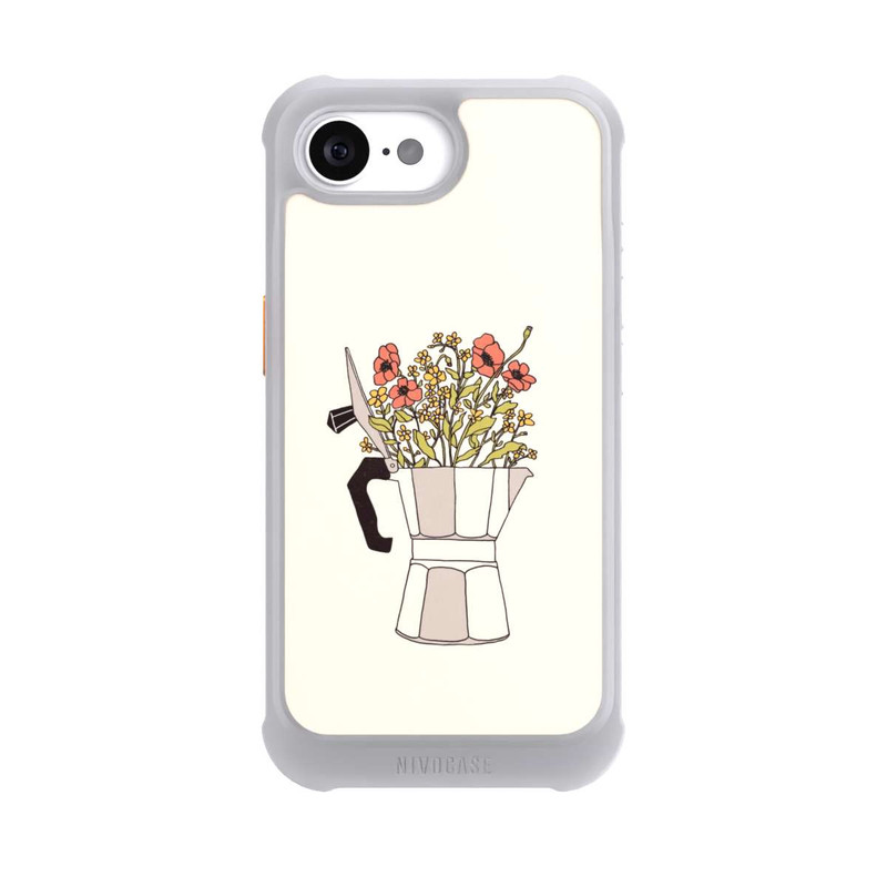 iPhone 17e NIVOmax Moka Blumen