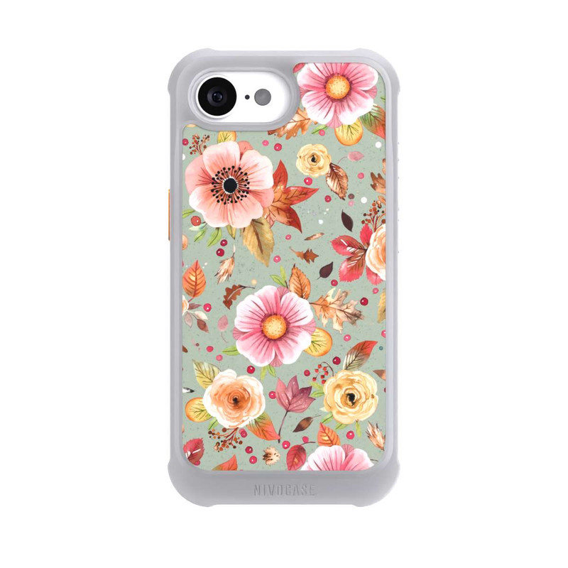 iPhone 17e NIVOmax Herbstblumen Weiches Grün