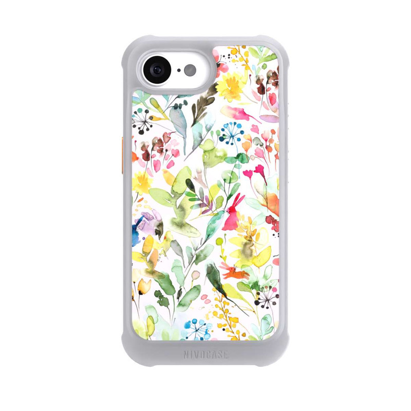 iPhone 17e NIVOmax Wild Flowers Meadow Pink
