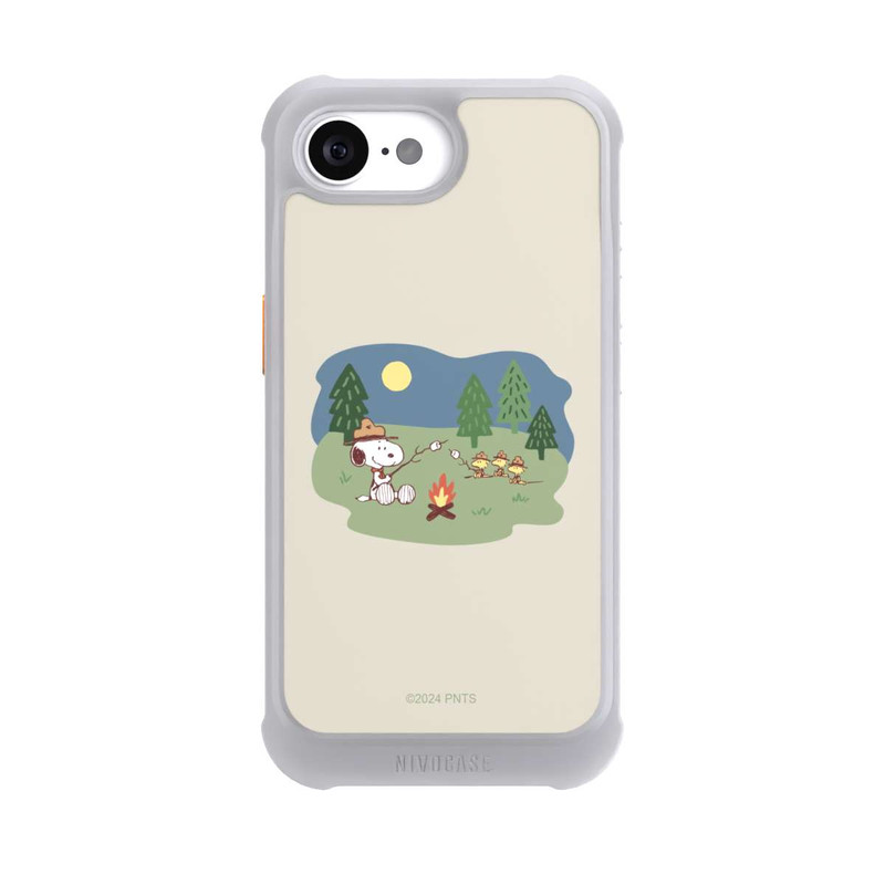 iPhone 17e NIVOmax Snoopy Lagerfeuer