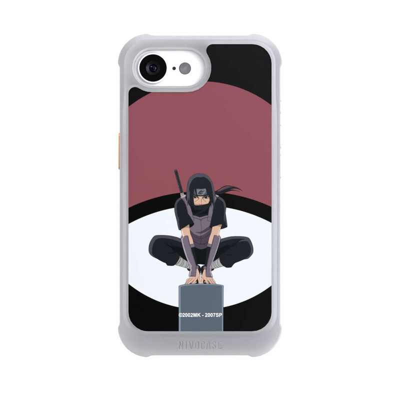 iPhone 17e NIVOmax Symbole Itachi Uchiha noir