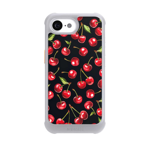 Apple iPhone 17e NIVOmax Kirschmuster Schwarz mit KI