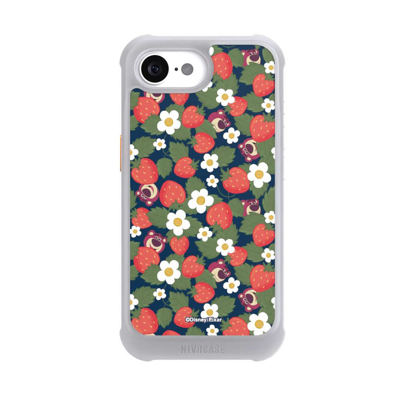 iPhone 17e NIVOmax Lotso Toy Story Strawberry Flower Pattern
